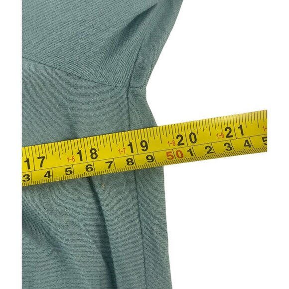 Vintage Miss Dior Paris Womens Dress Nightgown SZ 10 Blue Long Sleeve Maxi Shift - Picture 6 of 8